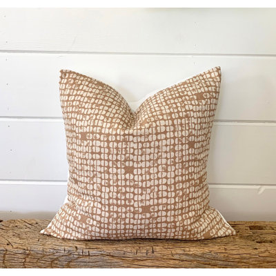 Roebuck Zing Geometric Reversible Pillow Cover