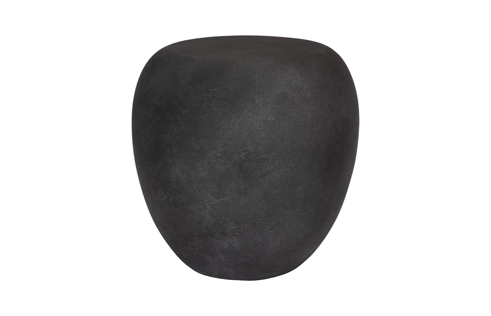 Phillips Collection River Stone Side Table, Charcoal Stone Perigold