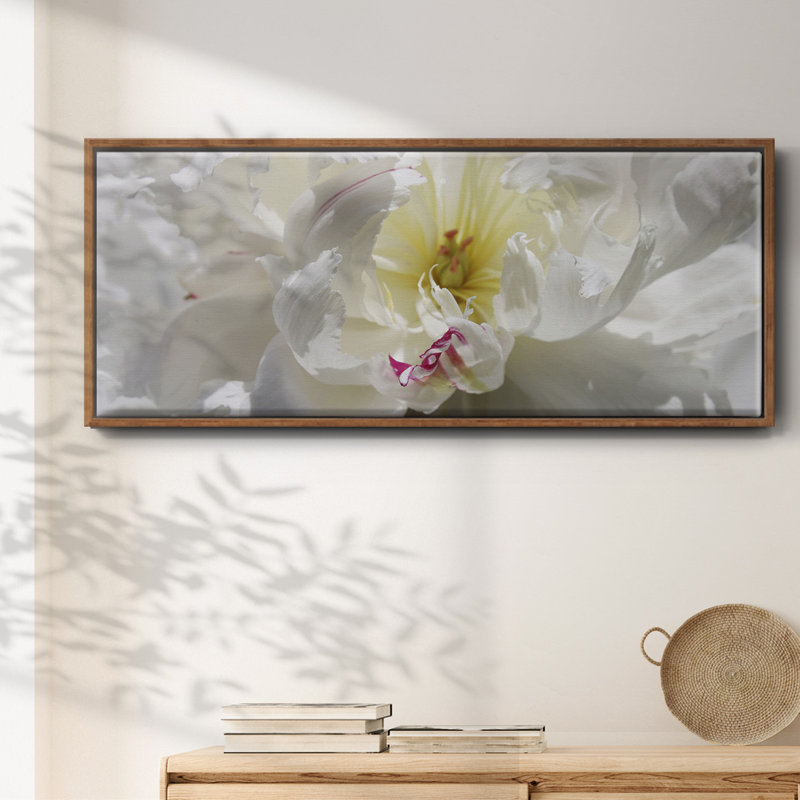 Breathless III- Framed Canvas, 8" H x 20" W