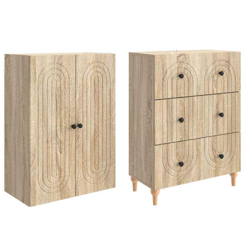 Storage Cabinet, Sonoma Oak
