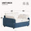 Fauteuil surdimensionné simple en chenille, fauteuil d'appoint large et profond-815086504
