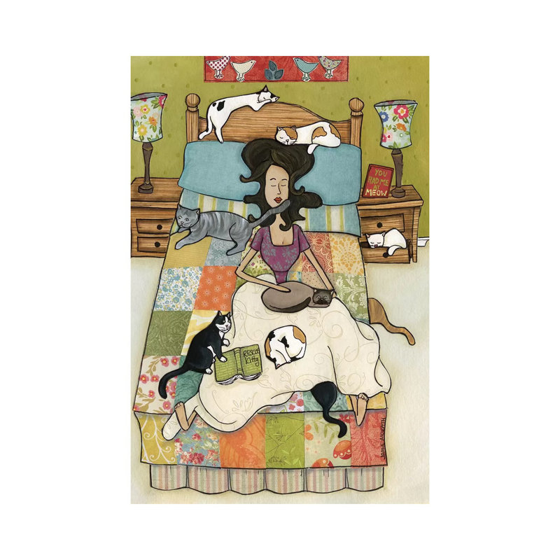 Rescue Kitties by Jamie Morath - Wrapped Canvas Print, 101.6 cm H x 66.04 cm W x 3.175 cm D