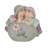 11"H Children Leaning on Stone Garden Statue