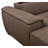 Narender 127.5''  U Shape Firm Sectional Sleeper Sofa Flared Arms Sectional Sofa with Pull Out Bed ,Adjustable Headrest and Ottoman-185878913