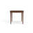 Solid Wood Farmhouse Dining Table - 63" Rectangular Table With Rounded Edges & Round Legs - Walnut Finish-899383075