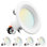 4" High Output Selectable CCT Remodel IC LED Retrofit Recessed Can Light