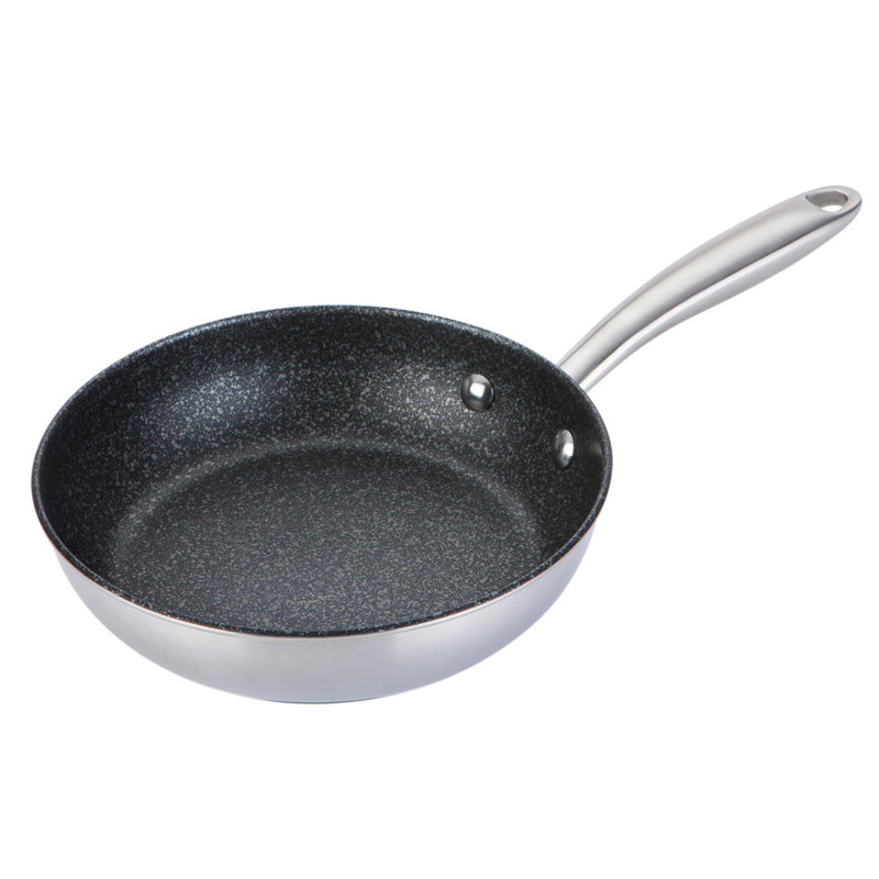 Prestige Scratch Guard Non-Stick Frying Pan - Stainless Steel induction Frying Pan, Scratch Resistant, Suitable for All Hobs
