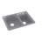 25'' L Mounting / Installation Required Double Bowl Solid Surface Kitchen Sink-38293703-38293718