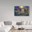 «Night Cat 2» par Juriel, impression sur toile tendue-25332573