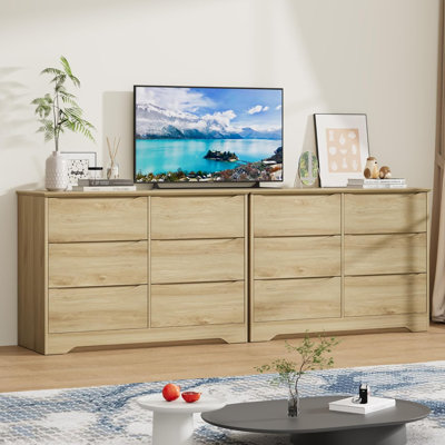 Commode 6 tiroirs pour commode en bois