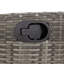 Chaise de patio inclinable avec coussins Vidaxl-164272032-164272034
