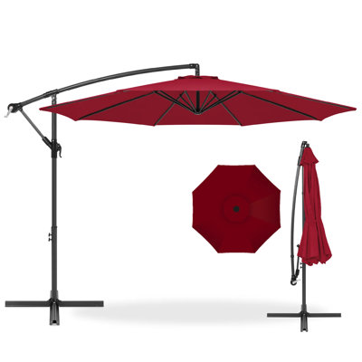 Parasol en porte-à-faux 10 pi Montre
