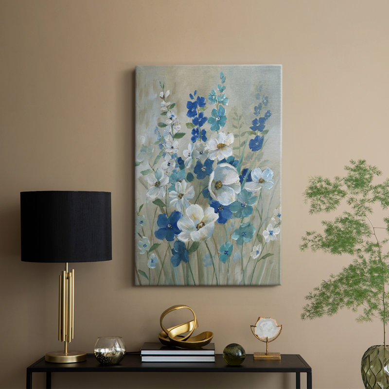 Blue Garden I - Gallery Cavas, H 18 po x l 12 po