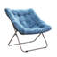 Soft Faux Fur Oversized Folding Accent Chair-935085485