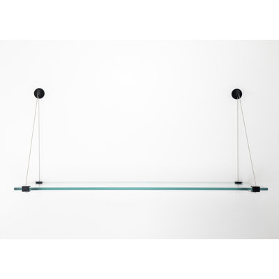 Earlham Tempered Glass Bracket Shelf