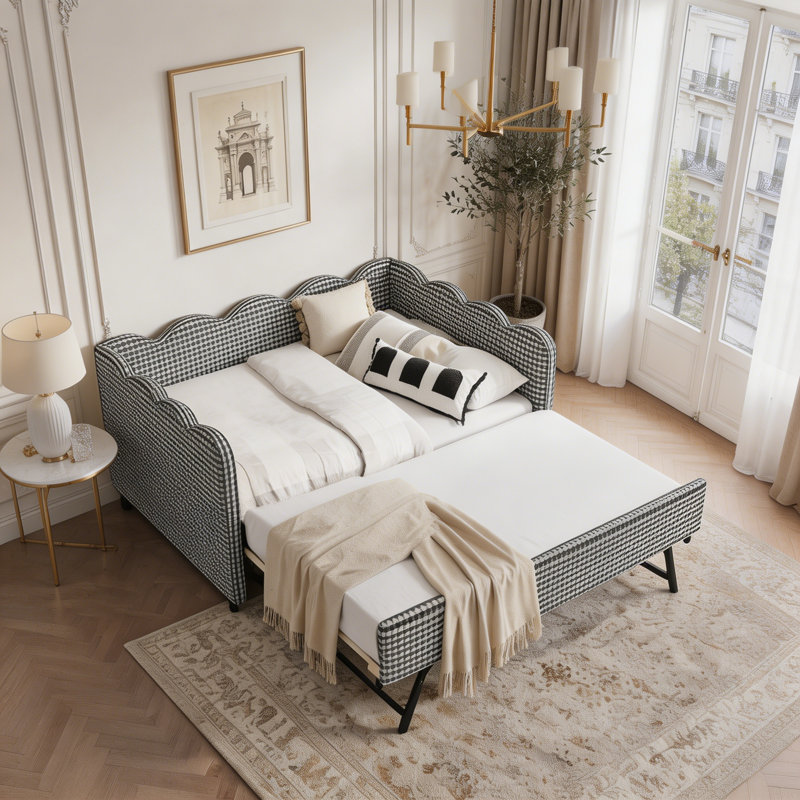 Lit de jour double, Twin Trundle, Navy
