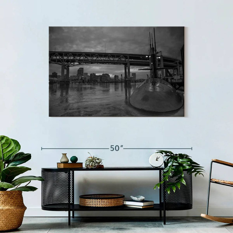Mait Submarine, 30" H x 45" W