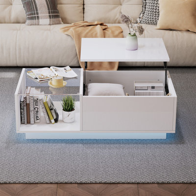 Lift Top Coffee Table with Storage