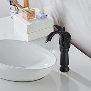 Robinet de salle de bain vasque à trou unique et poignée unique
