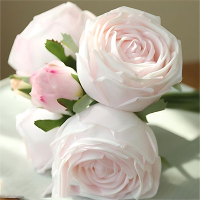 Centre de table luxueux rose