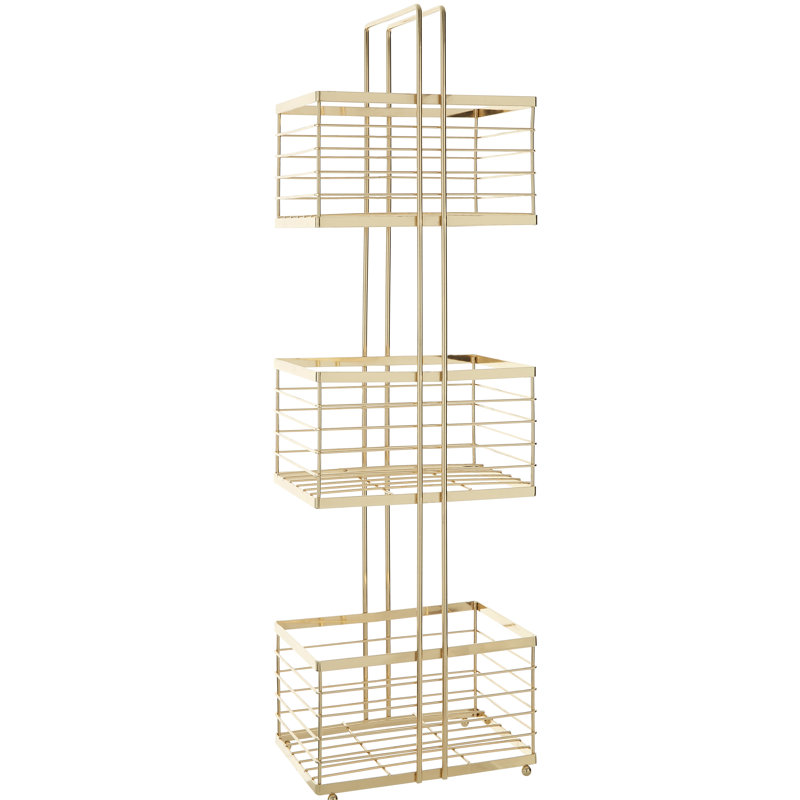 Danis Freestanding Shower Caddy, Champagne