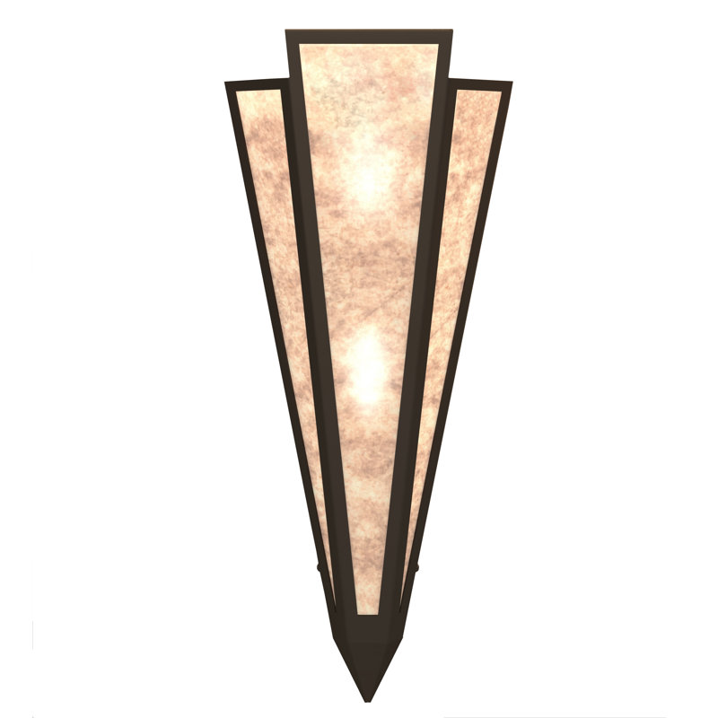 Brum 2 - Light Flush Mounted Sconce, Oil Rubbed Bronze