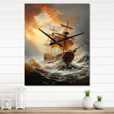 Horloge murale bateau Majestic
