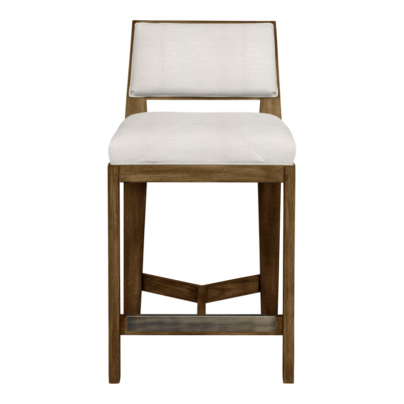 Thom Filicia 32.5'' Stool, Havana, Nadia Parchment