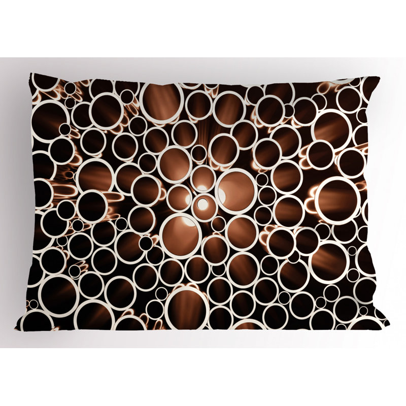Polyester Geometric Sham Set, Twin