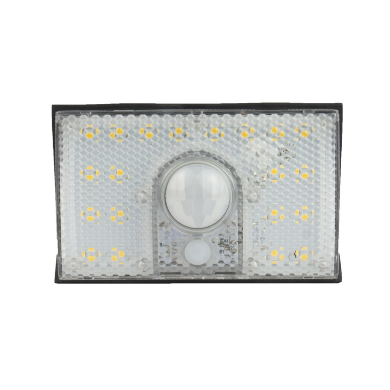 Wagan Outdoor LED Motion Sensor Wall Pack Light with Solar Panels