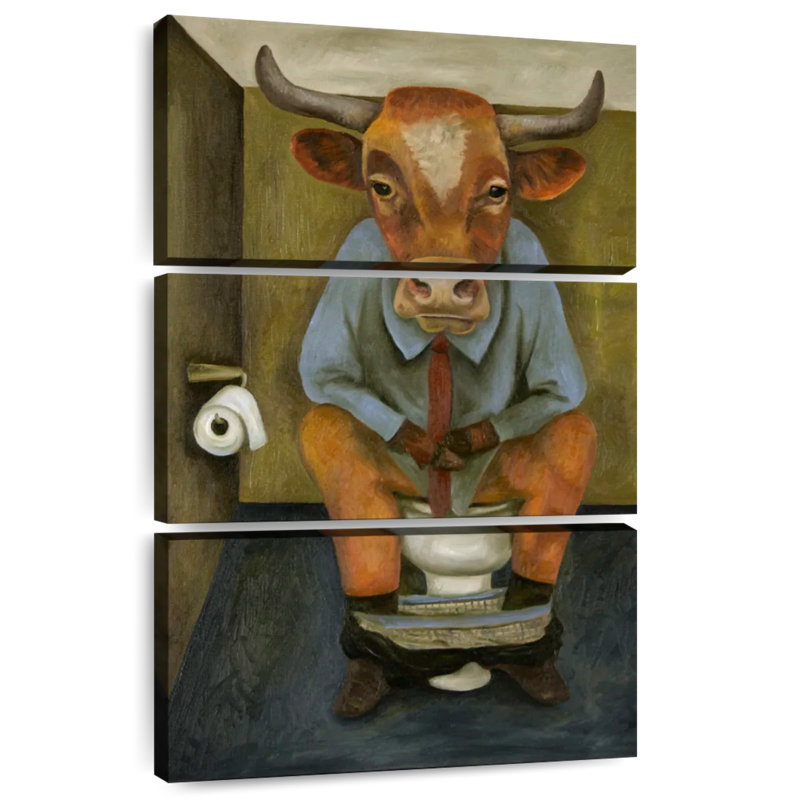 Bull Shitter, 38" H x 24" W