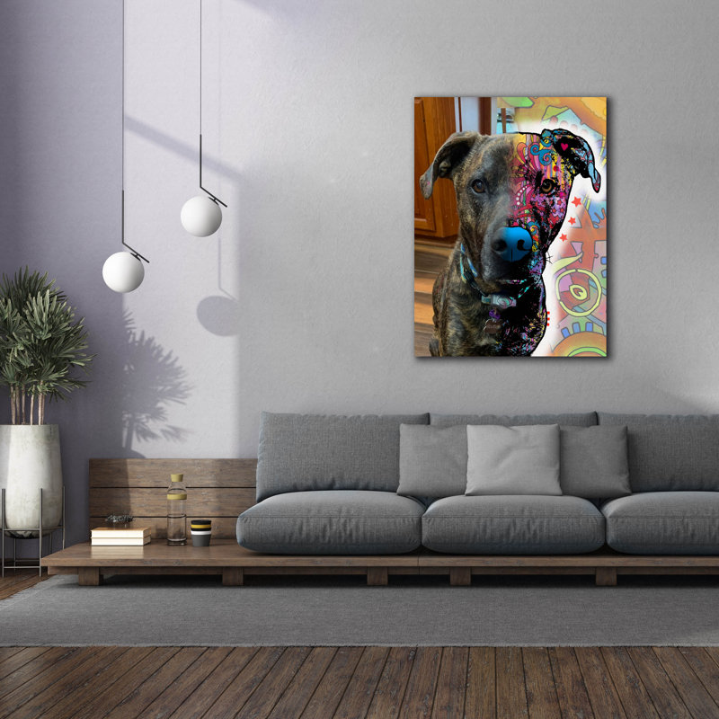 «Jennifer De Vries 2» par Dean Russo Studios, art mural sur toile, H 54 po x l 40 po x P 1,5 po