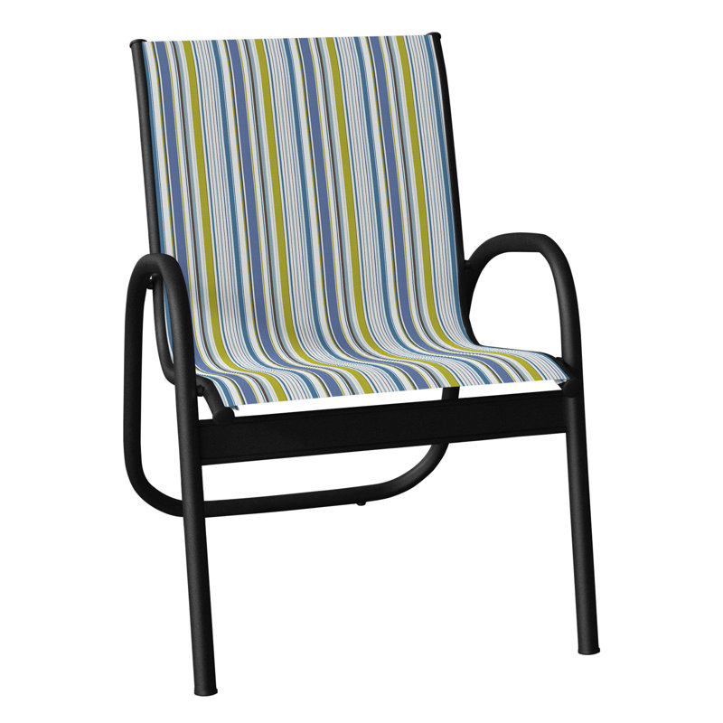 Fauteuil de patio Gardenella, Noir texturé, Tempo
