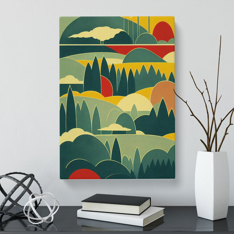 Tremaine Spring Landscape Vol.1 - Wrapped Canvas, 50cm H x 35cm W x 3cm D