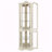 Curio Cabinet Lighted Glass Display Curio Cabinet-1034788211