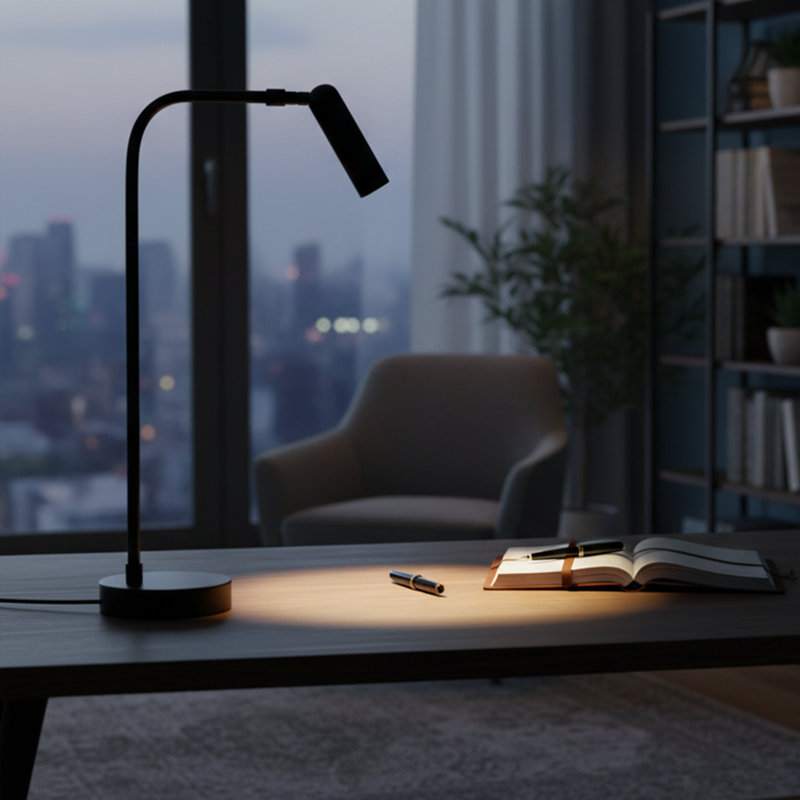 Adjustable Metal Body LED Study Table Lamp