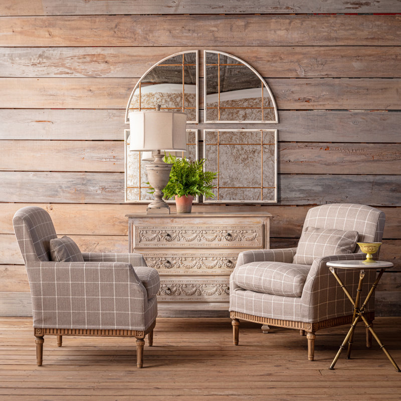Window Pane Arm Chair