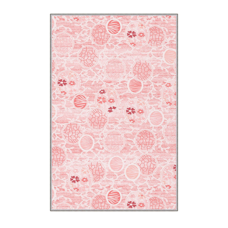 Premium 3D Printed Area Rug, 4.6 x 6.6 Feet, 100% Polyester, Antibacterial, Non-Slip PVC Felt Bottom | 8 mm Pile Height, Machine Washable, Durable & Stylish for Living Room, Bedroom, & Home Décor