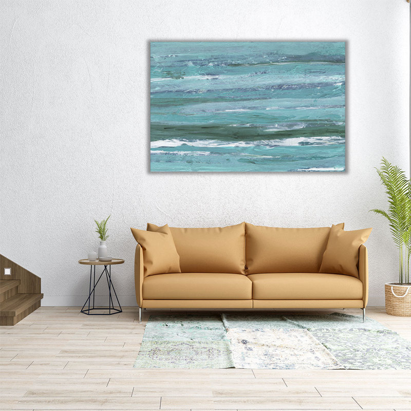 Linear Tides I - reproduction d'art sur toile, H 16 po x l 24 po