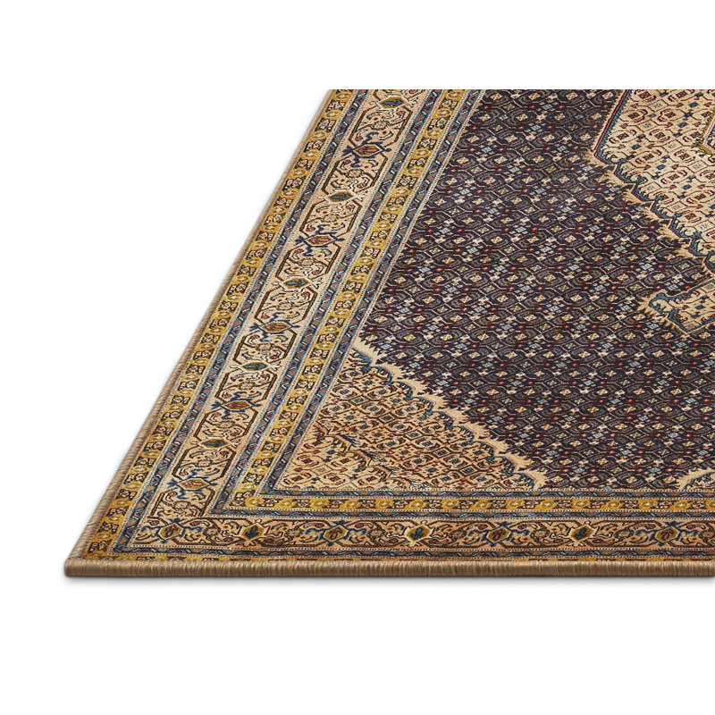 Tapis oriental beige / gris, Rectangle 5 pi x 8 pi