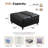 Delmontez 35.5'' Upholstered Storage Square Ottoman-179653728