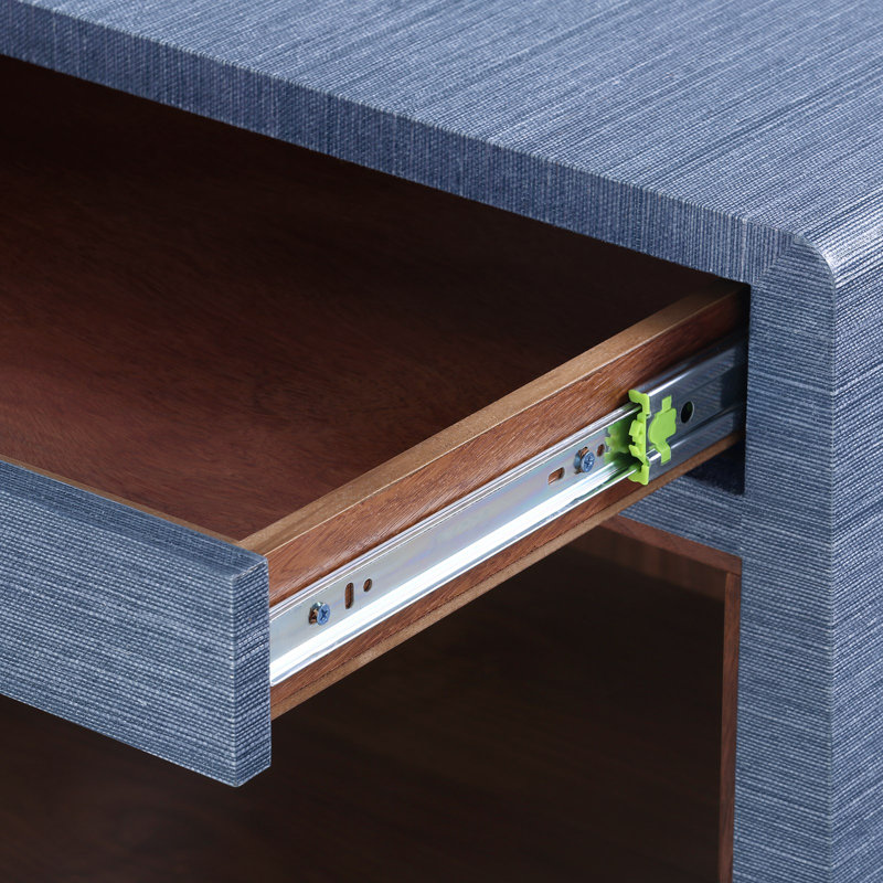Ming End Table, Navy Blue