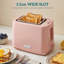 HOMCOM Kettle and Toaster Set 1.7L Jug Kettle 2 Slice Toaster-121643263