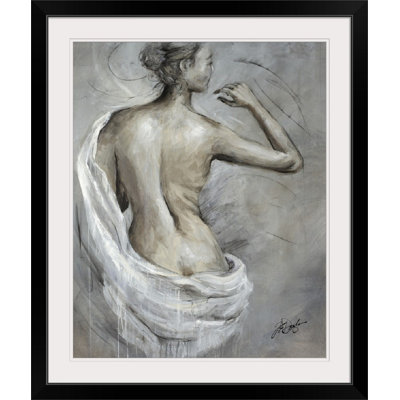 « the white drape i », reproduction