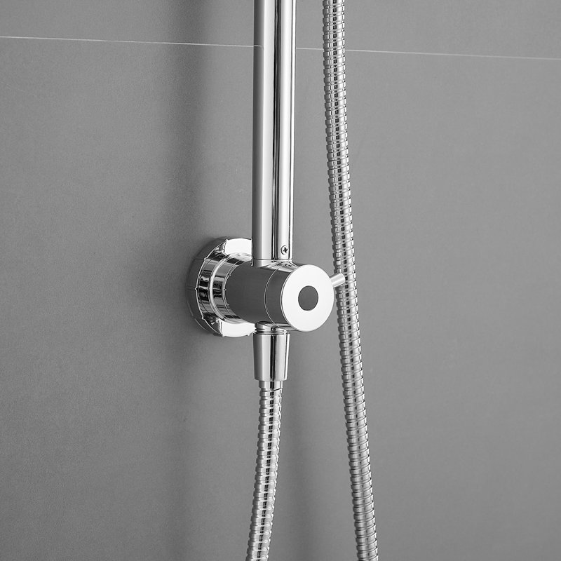 Pomme de douche réglable 1,8 GPM GPM, Chrome poli