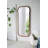 Wooden Floor Mirror, Full Length With Frame