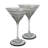 Pewter Vine 9 oz. Martini Glass