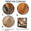 Frosty Oak Leaf II - feuilles, art mural-143262050-143262051-143262059