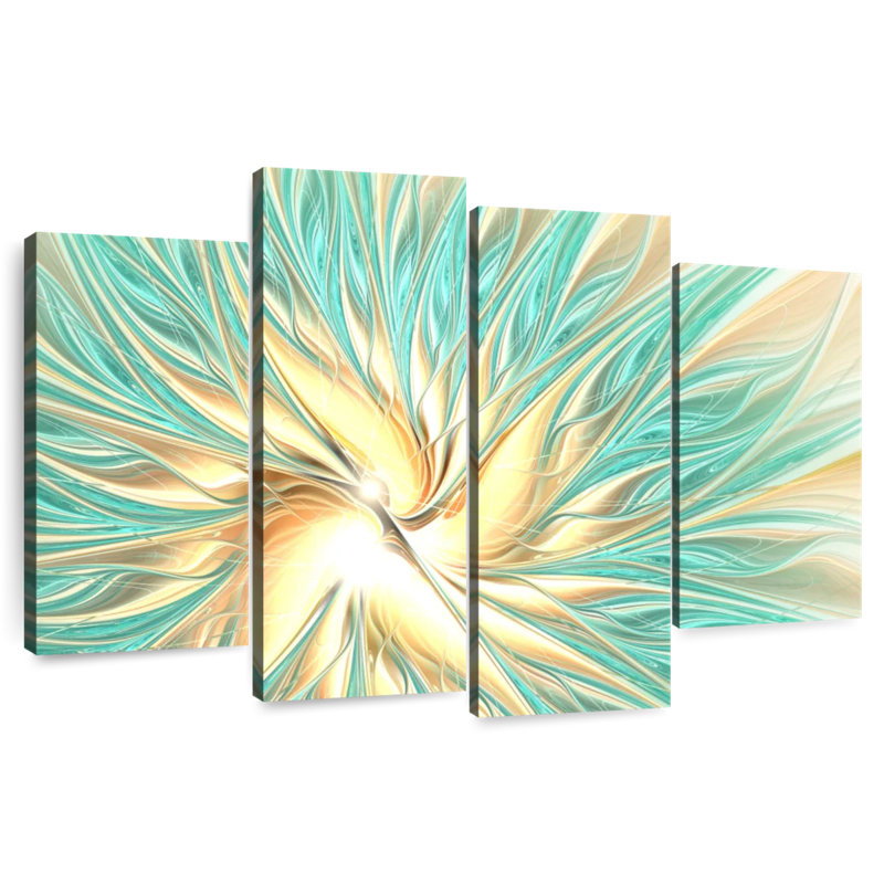 Avery Abstract Sun Spectacle, 54" H x 84" W