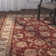 Tapis oriental rouge / ivoire Shelburne